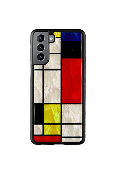 Other Θήκη iKins για Samsung Galaxy S21+ μαύρο μοντριάν