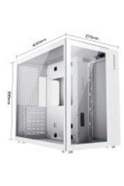 GAMEMAX Infinity Middle Tower Fara sursa ATX,mATX,mITX Alb