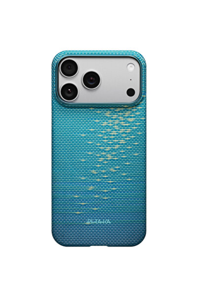 PITAKA Husa iPhone 17 Pro Max Ultra-Slim, Lucid Blue (PitaTap)