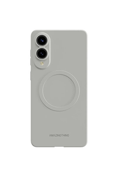 Amazingthing Husă Minimal Air cu Inel Magnetic pentru Samsung Galaxy S25 Edge...