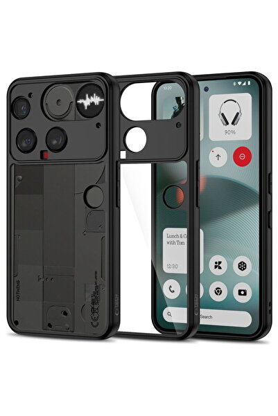 Tech-Protect Husă Magmat pentru Nothing Phone 3, spate transparent, protecție...