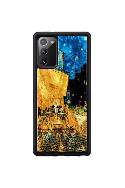 Other Husa iKins pentru Samsung Galaxy Note 20 cafe terrace negru