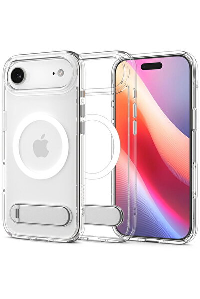 Spigen Husa pentru iPhone 17 Air - Ultra Hybrid S MagSafe - Clear/White