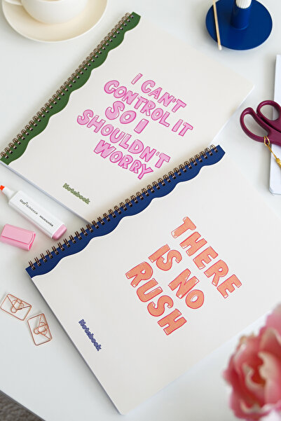 Matt Notebook Σχολικό Τετράδιο Α4 Σπιράλ 80 φύλλων Σετ 2 τεμαχίων – Ριγέ & Καρό