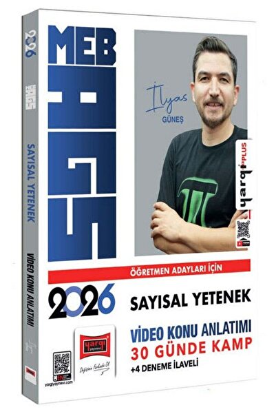 Yargı Yayınları Yargı 2026 MEB-AGS Sayısal Yetenek 30 Günde Kamp Video Konu A...