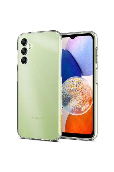 Spigen Husă pentru Samsung Galaxy A14 5G - Liquid Crystal - Transparentă