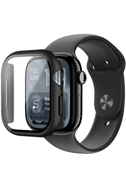 Amazingthing Protector de ecran din sticlă Radix cu carcasă pentru Apple Watc...
