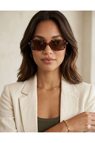 mirvia Women's Leopard Printed Pack Rectangular Sunglasses Retro Vintage Uv40...