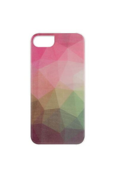 Other Husa iKins pentru Apple iPhone 8/7, model floral acvatic, albă