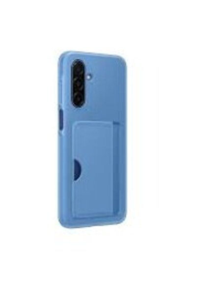 Samsung Galaxy A17 5G (A176) - Husă cu protecție spate și suport card, Albastru