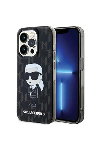 Karl Lagerfeld Monogram Ikonik case for iPhone 15 Pro - transparent