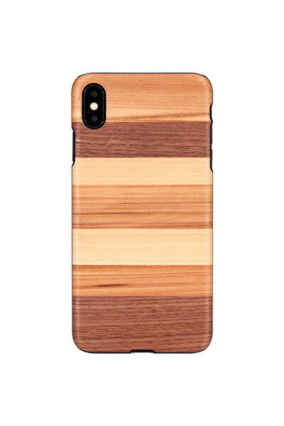 Other Husa MAN&WOOD pentru smartphone iPhone XS Max, negru nisipiu
