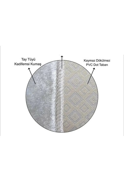 Hülya Home Salon Halısı Mutfak halısı Yolluk Geometrik İskandinav Eskitmeli Dijital Baskı Yıkanabilir halı 9148