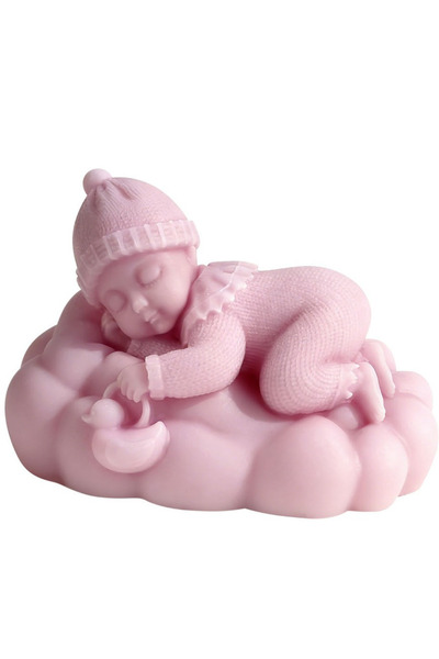 MILMATT Καλούπι σιλικόνης, Milmatt, μοντέλο Κοριτσάκι σε Σύννεφο, για κεριά, ...