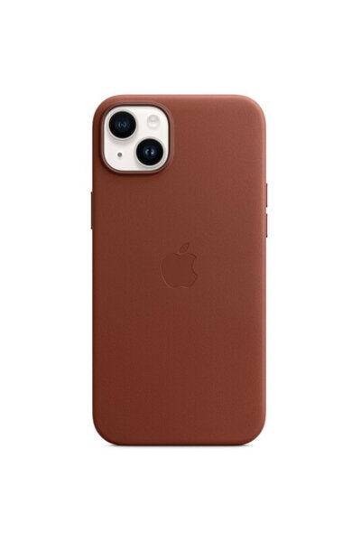 Apple iPhone 14 Plus Leather Case MagSafe - Umber