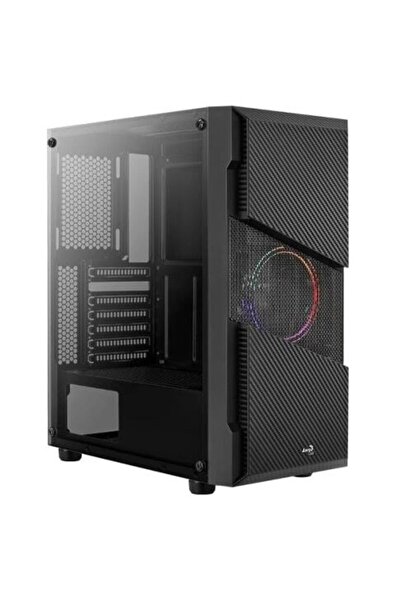 AEROCOOL Menace Saturn V1 Iluminare FRGB Negru