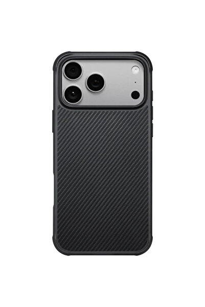 PITAKA Husa pentru iPhone 17 Pro Max Aramid ProGuard, Negru/Gri