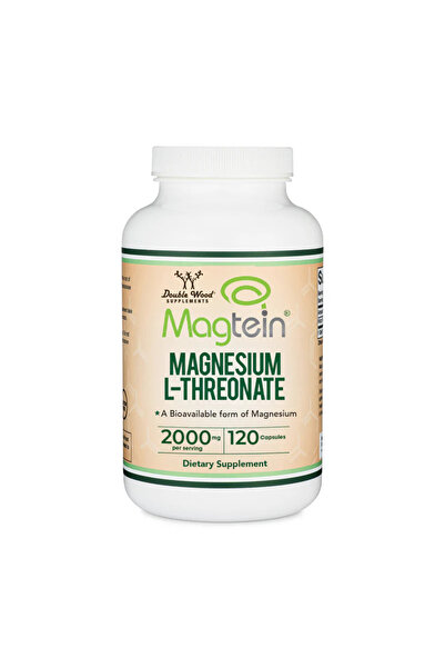 DOUBLE WOOD Magtein® Magnesium L-Threonate 2000 mg 120 Kapsül