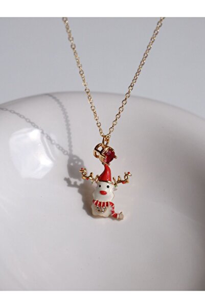 Reorah Collection Snowman Necklace