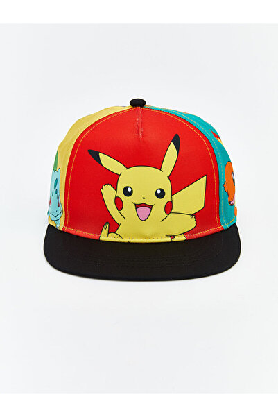 LC Waikiki gülis giyim'den Karışık Pokemon Baskılı Erkek Çocuk Kep Şapka
