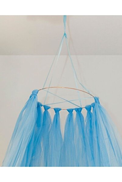 fustite cu luminite Baldachin Bleu, din Tulle