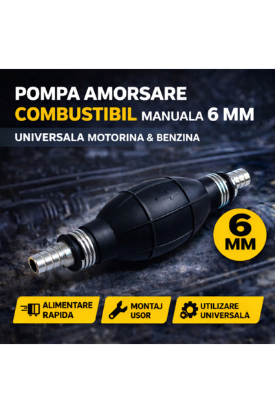 PARADOX SINCE 1992 Χειροκίνητη Αντλία Προπλήρωσης Καυσίμου 6 χιλιοστά Καθολικ...