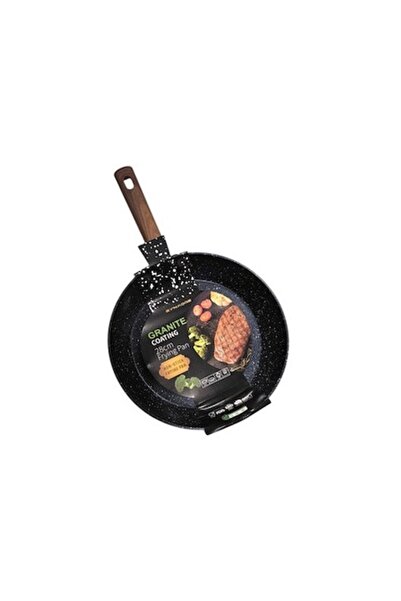 Clini Tigaie universală Clini, Granit, 28 cm, Negru