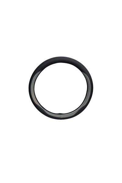 PARADOX SINCE 1992 Husă volan universală antiderapantă negru-gri piele 37-39 cm