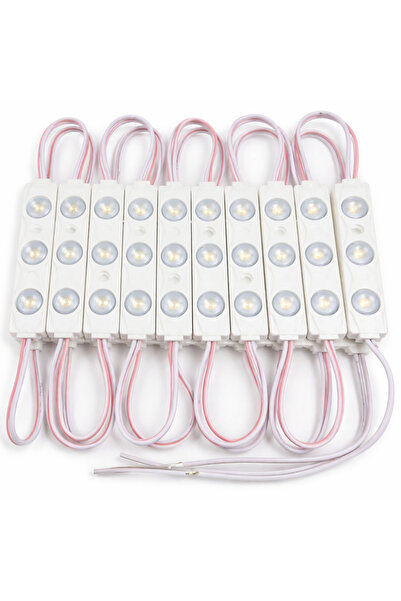 KaraköyOnline 20 Adet 1.5 Watt Modül Led 2835 Mercekli 12 Volt