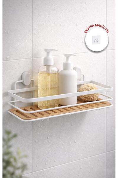 Okyanus Home Eko Magic Yapıştır&Vidala Λευκό Ορθογώνιο Σχήμα Λάμαλα Μάξι Θήκη...