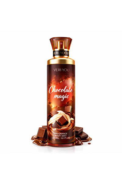 veri you Σπρέι Σώματος Σοκολάτα Μαγεία 250ml – Γλυκό, Γκουρμάν & Μεγάλης διάρ...