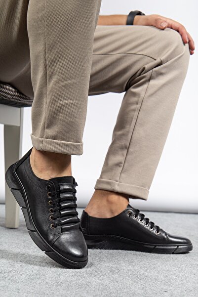 maximoda Γνήσιο δέρμα, ελαστικό, ραμμένο, με ψηλή σόλα, ανδρικά παπούτσια από...