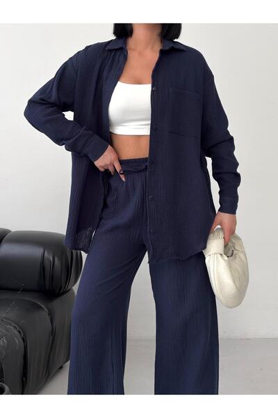 Tarzımızbir Müslüm Fabric 2-Piece Top and Bottom Set