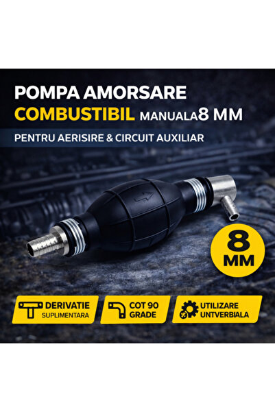 PARADOX SINCE 1992 Αντλία προπλήρωσης καυσίμου 8mm με βαλβίδα και γωνιακό σύν...