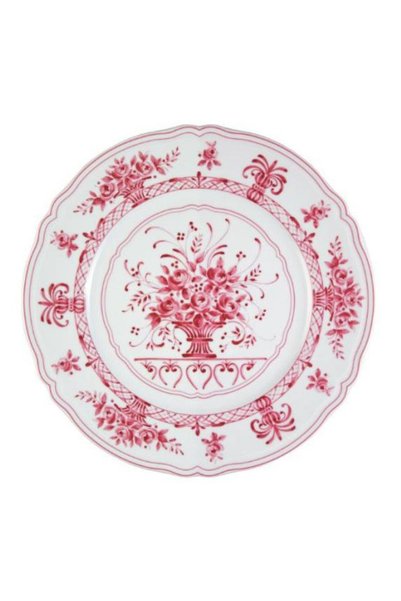 Le Coq Porcelaine Anthiros - White & Tiryen Purple Cake and Dessert Presentat...