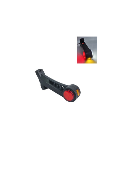 PARADOX SINCE 1992 Φως πλευρικής σήμανσης LED με ίσιο βραχίονα 18 εκ. κεκλιμέ...