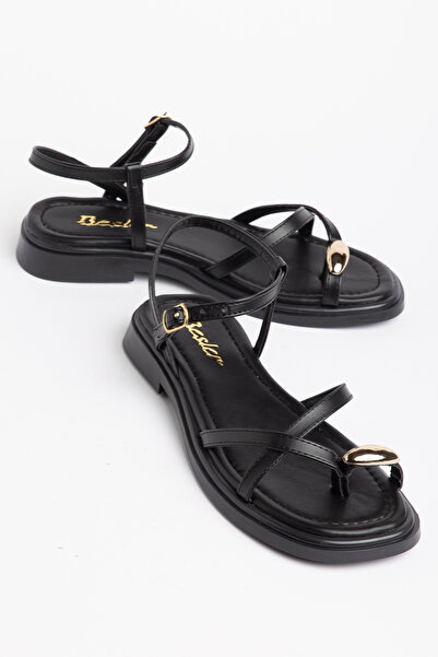 MODA MHS LİLLESOL ΓΥΝΑΙΚΕΙΑ ΧΡΥΣΑ ΣΑΝΔΑΛΙΑ ΜΕ ΛΕΠΤΟΜΕΡΕΙΑ ΟΡΘΟΠΕΔΙΚΗΣ ΣΟΛΑΣ