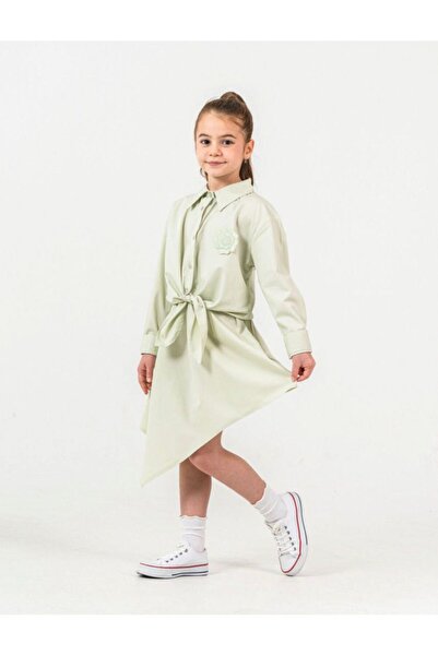 Emilakids Girls' Shirt and Skirt Set of Woven
