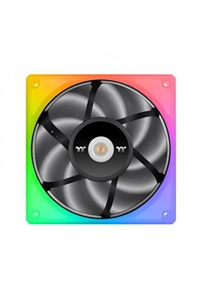 THERMALTAKE Ventilator Toughfan 14 RGB, set de 3, negru