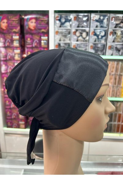 Firdevs Saten Bone Black
