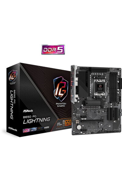 ASROCK B650 PG Lightning AMD B650 Socket AM5 ATX