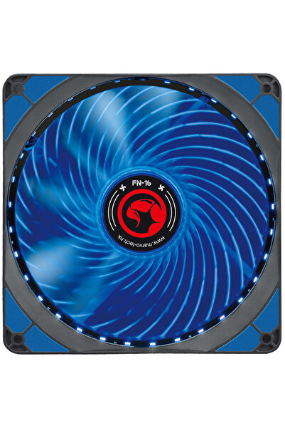 MARVO Ventilator 140 mm FN-16 blue LED