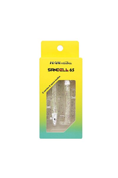 Hanfish Sandeel Silikon 65mm 3.2gr SL Silikon Yem