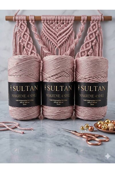Sultan Makreme4 Simli Pudra Altın 2070