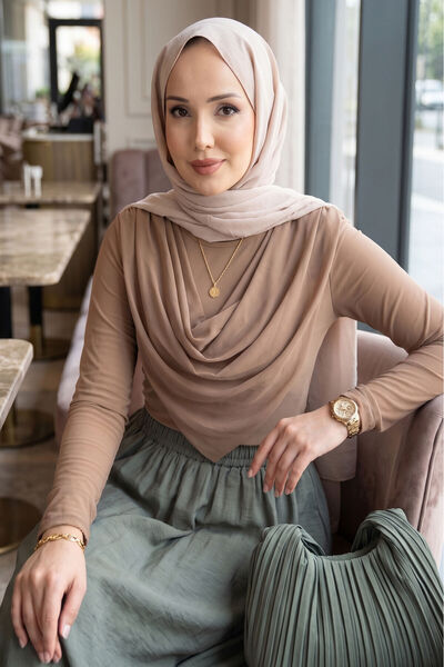 EBRUTESETTÜR Degaje Dökümlü Sandy Body Camel