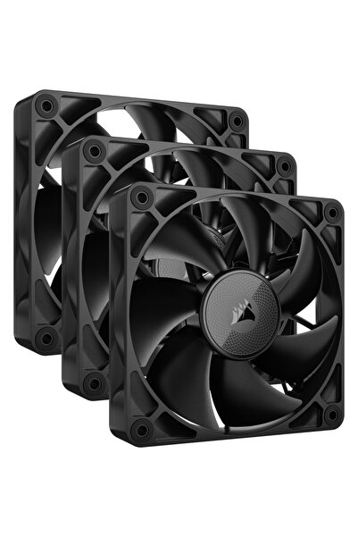 Corsair iCUE LINK RX120, 120mm PWM, Pachet triplu, Negru