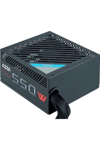 Azza PSAZ-550W 550W, sursă de alimentare PC (negru, 2x PCIe)
