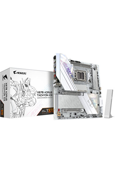 Gigabyte X870 AORUS TACHYON ICE AMD X870 Socket AM5 eATX