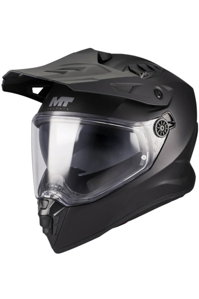 MT Track Sv Pure A1 Matt Siyah Terekli Kask-XL