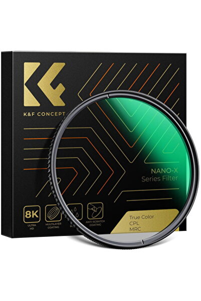 K&F CONCEPT Filtru CPL CPL True Color pentru seria Nano-X